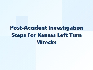 Investigating Fault in Kansas Left Turn Accidents